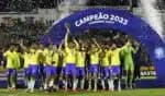 Seleção Brasileira Sub 17 é Campeão Sul-Americano pela 13ª vez (Foto: Reprodução/ Rafael Ribeiro/ CBF)