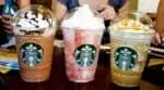 As diversificadas opções de cafés gelados da rede (Foto: Reprodução/ Starbucks/ Internet)