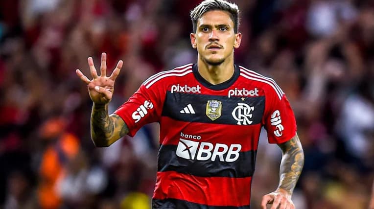 Torcida do Flamengo não fica parada e escolhe substituto de Pedro (Foto: Reprodução)