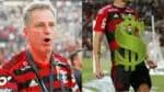 Presidente do Flamengo deve vender jogador medalhão por fortuna (Fotos: Reprodução/ CRF/ Montagem)