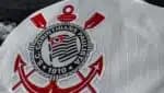 Símbolo do Corinthians em camisa do clube paulista (Foto: Reprodução/ Divulgação)