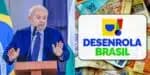 Lula e logo do Programa Desenrola Brasil (Foto: Reprodução / Internet)

