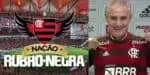 Nação Rubro-Negra e Tite, técnico do Flamengo (Foto: Reprodução / Internet)

