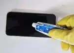 Creme dental no celular (Foto: Reprodução)