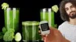 Baixe Glicose e controle diabetes com 4 sucos verdes poderosos (Fotos: Reprodução/ FreePik/ Montagem Gustavo)
