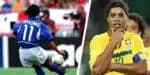 Ronaldinho Gaúcho fez bastante gols em sua carreira no futebol (Imagem: Montagem)
