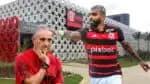 Gabigol valeria R$ 500 MI se saísse do Flamengo HOJE; time toma decisão após polêmica com Tite (Fotos: Reprodução/ Gilvan de Souza/ CRF/ Montagem)