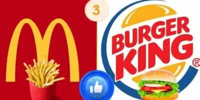 McDonald’s e Burger King de graça (Foto: Reprodução / Canva / Montagem AaronTuraTV)