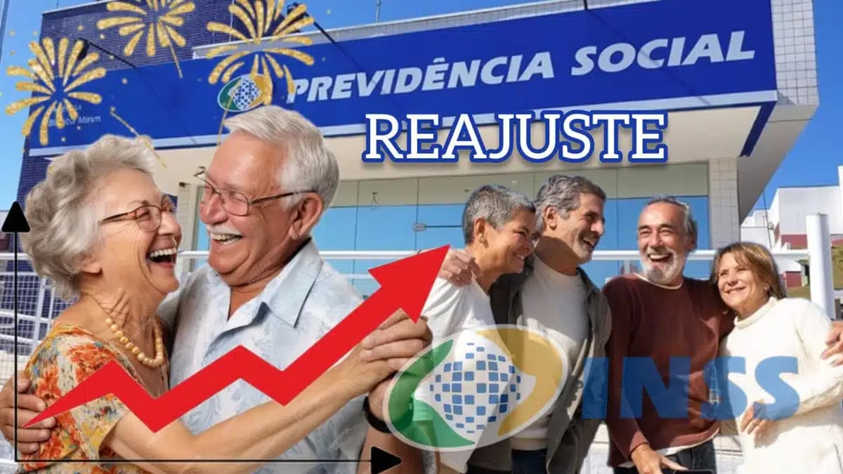 INSS divulga reajuste nas aposentadorias de 12 milhões de idosos (Fotos: Reprodução/ Internet/ Freepik/ Montagem)