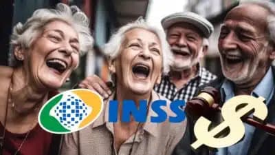 Aposentados e pensionistas do INSS são informados sobre decisão (Foto: Reprodução/ Freepik/ Montagem Gustavo)