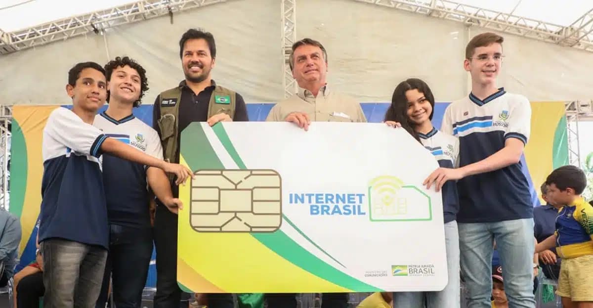 O programa de inclusão digital foi criado em 2022, no Governo Bolsonaro (Foto: Reprodução/ Cléverson Oliveira/ MCom)