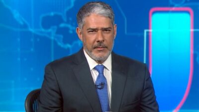 Globo se posiciona sobre saída de William Bonner do Jornal Nacional