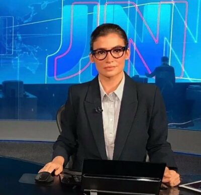 Renata Vasconcellos se emociona ao vivo no JN e Globo tira âncora do telejornal
