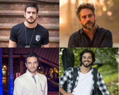 Marco Pigossi, Alexandre Nero, Rodrigo Lombardi e Rodrigo Simas assumem parceiros que escolheram para a vida