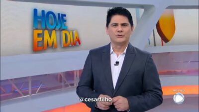 César Filho abre o Hoje Em Dia e entrega prisão de cantor sertanejo: “Pena de 18 anos”