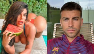 Modelo brasileira revela que Piqué a procurava: “Perguntava do meu bumbum”