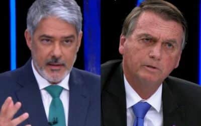 Com participação de Bolsonaro no JN, Globo bate recorde com maior ibope de 2022