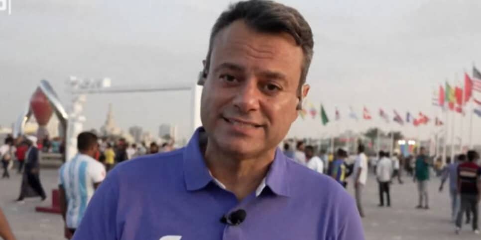 Após empurrar homem ao vivo, repórter da Globo Eric Faria recebe críticas