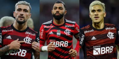 Flamengo terá que pagar mais de R$ 200 milhões por contratações de Gabigol, Arrascaeta e Pedro