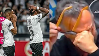 Reações de Neto viralizam em derrota do Corinthians na Libertadores e Craque crava futuro: “Está fora”