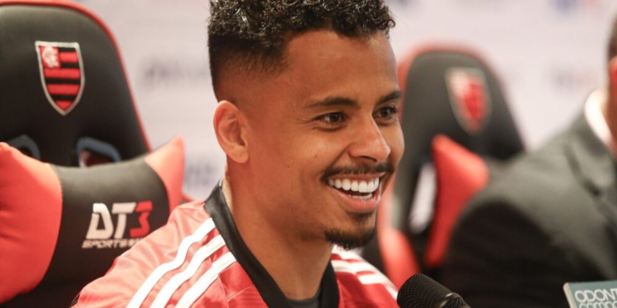 Allan, jogador adquirido pelo Flamengo que era do Atlético MG (Imagem Reprodução Internet)