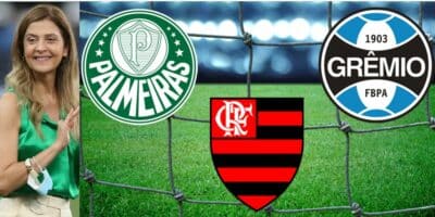 Palmeiras tem reviravolta: Leila Pereira decide abrir os cofres para arrancar craques do Flamengo e do Grêmio