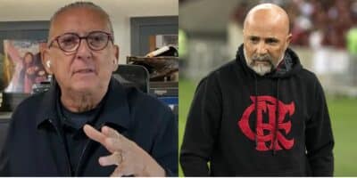 “Finalmente saiu”, a fala corajosa de Galvão Bueno ao detonar Jorge Sampaoli, ex-técnico do Flamengo