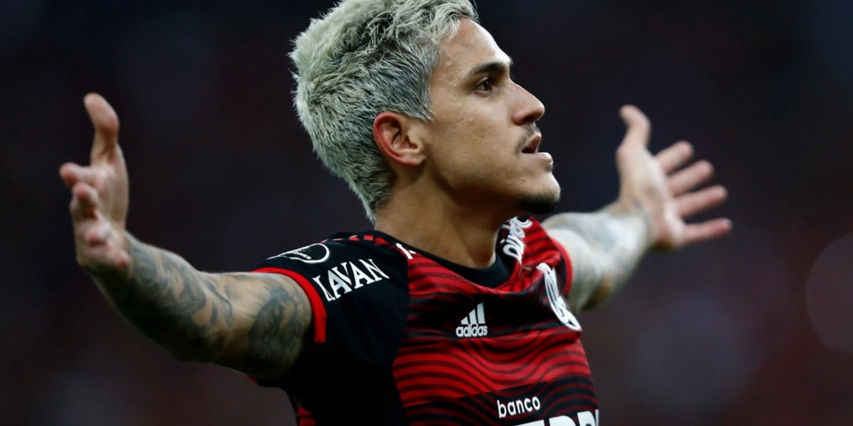 Pedro, jogador do Flamengo na mira de time do exterior (Imagem Reprodução Internet)
