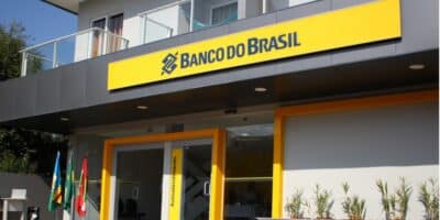 Fachada de uma unidade do Banco do Brasil