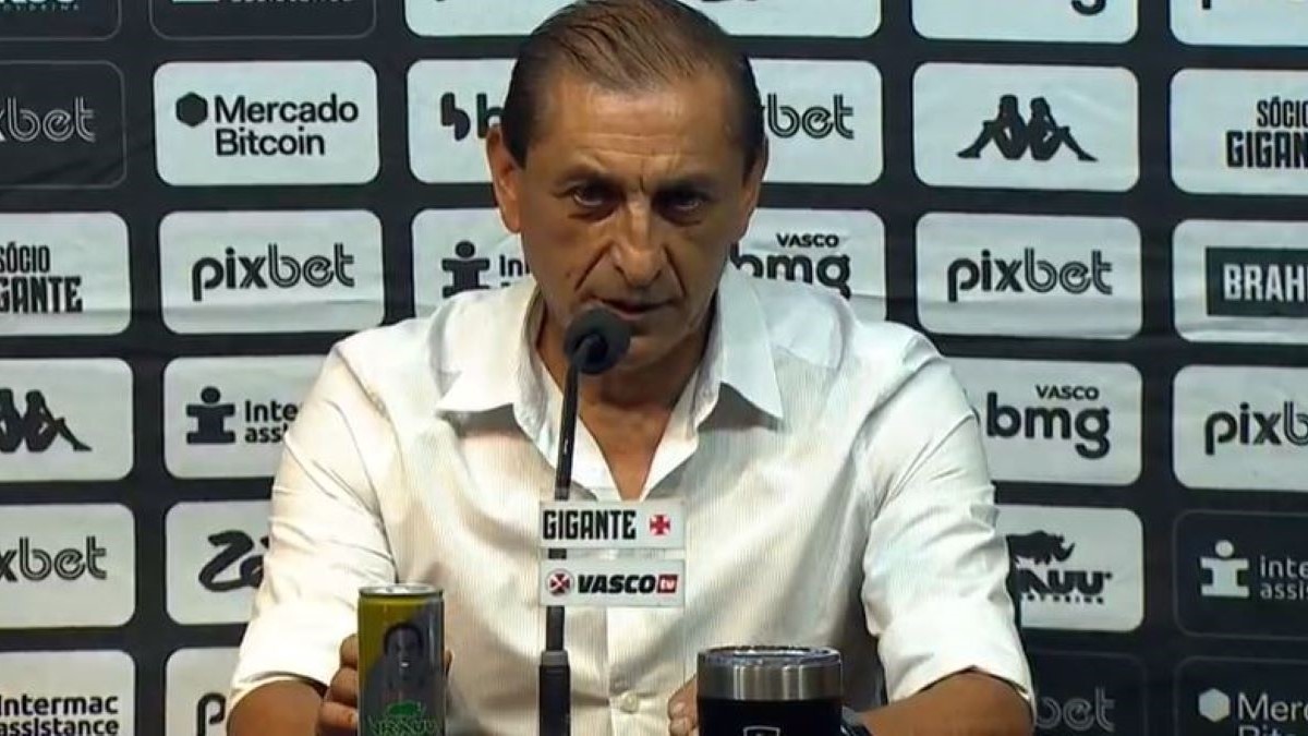 Ramón Díaz não poupa palavras sobre o último jogo do Vasco (Foto: Reprodução/Vasco) 