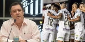 Debandada geral e crise nos bastidores: Marcelo Teixeira encaminha saída de atacante do Santos