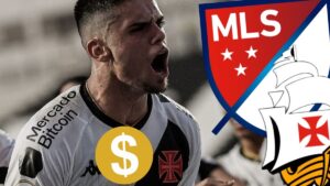 QUASE R$ 50 MILHÕES: Gabriel Pec tem futuro sacramentado no Vasco e deve vestir camisa de clube da MLS