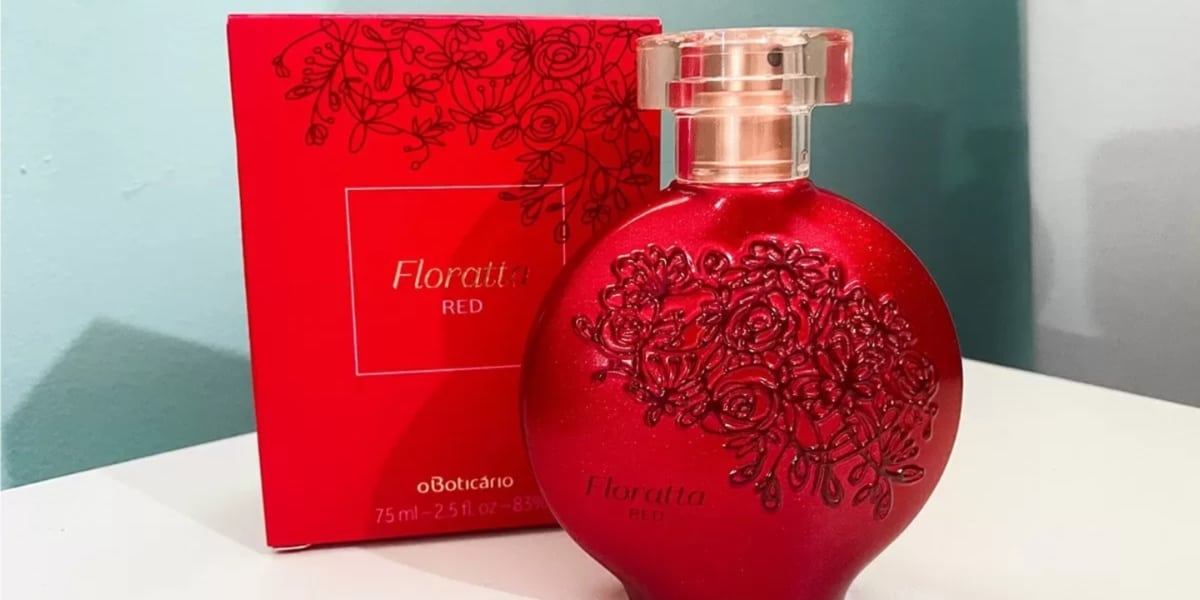 Florara red, fragrância da Boticário que pode ser comparado aos produtos do exterior (Imagem Reprodução portal Adoro maquiagem)
