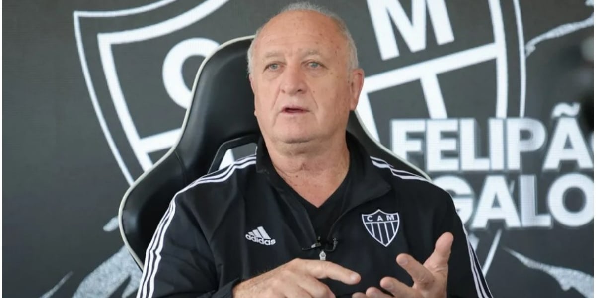 Felipão não é mais o técnico de futebol do Atlético-MG (Foto: Pedro Souza/Atlético)