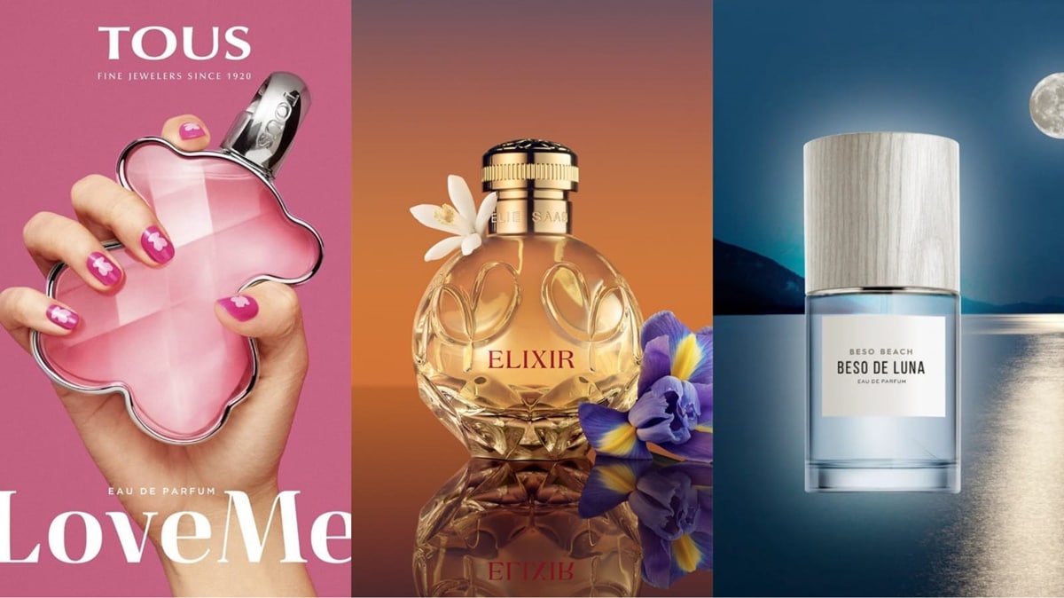 Estes são os perfumes para mulheres mais indicados (Fotos: Reprodução/ Divulgação/ Montagem)