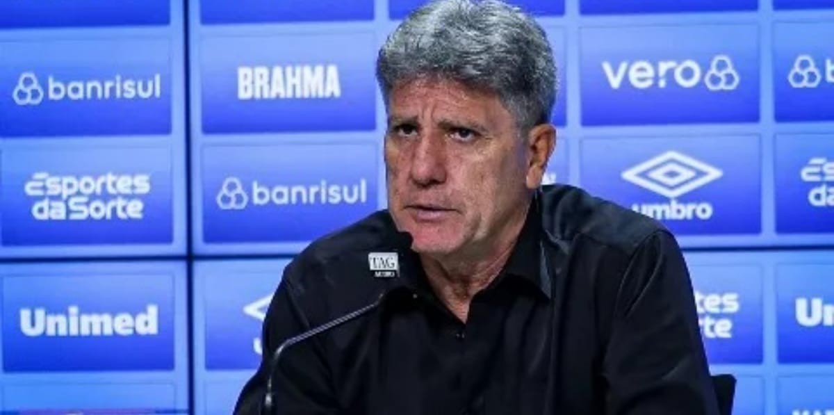 O técnico de futebol, Renato Gaúcho, comandante da equipe do Grêmio (Foto: Maxi Franzoi/AGIF)