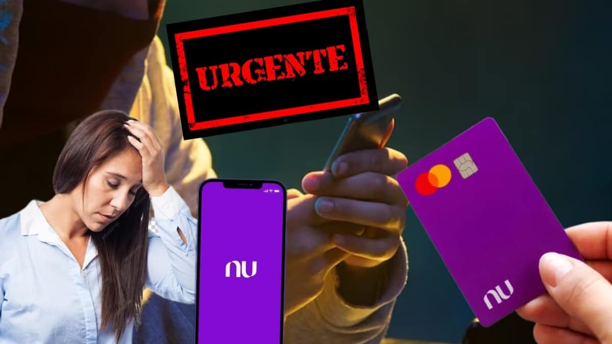 Aplicativo empresa Urgente: Fraude e golpes do Nubank é alertado pela fintech a clientes (Fotos: Reprodução/ FreePIk/ Montagem)
