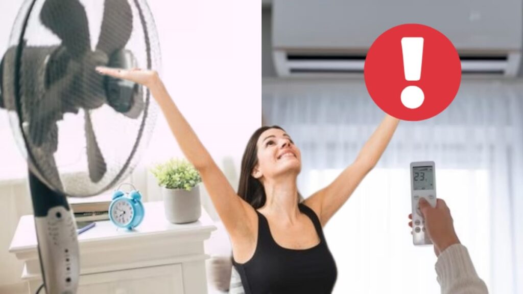 COMBINAÇÃO: Ventilador + ar-condicionado ligados AO MESMO TEMPO vão refrescar mais e GASTAR MENOS energia