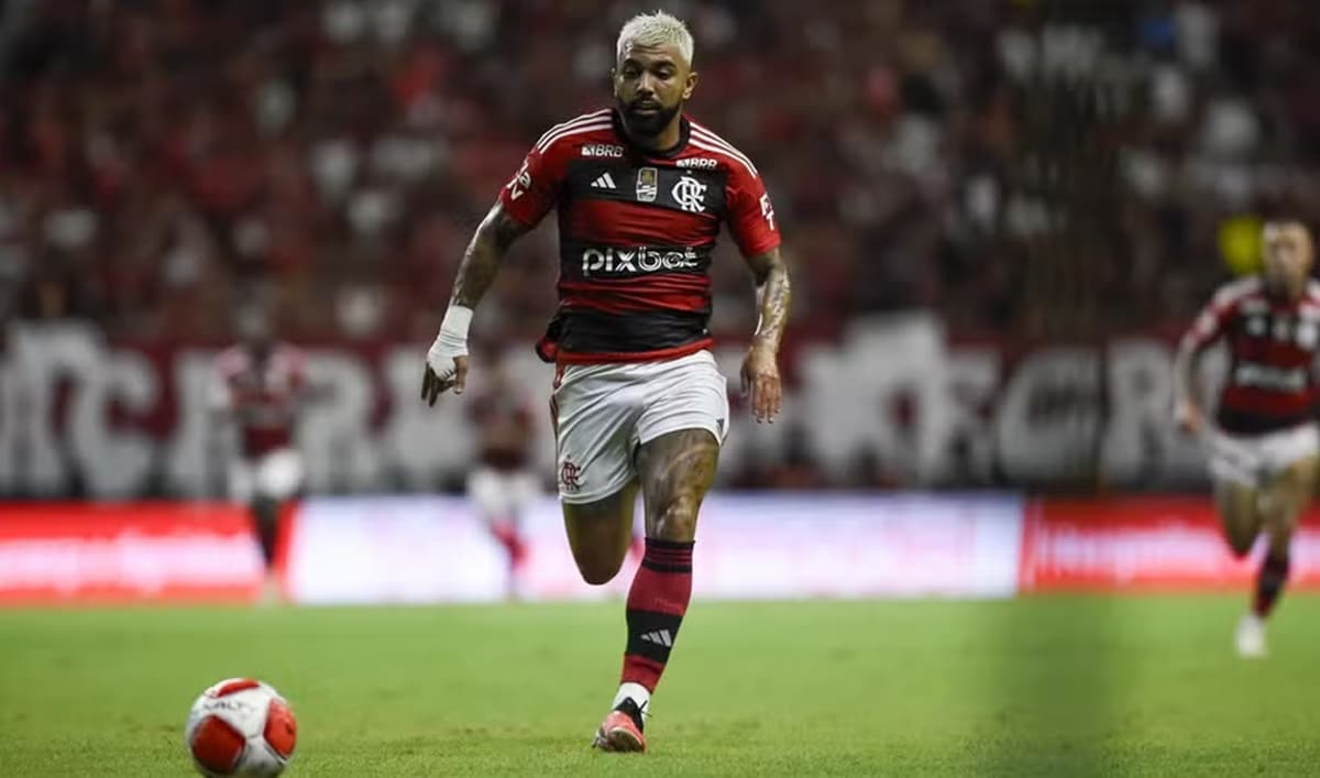Camisa 10 foi artilheiro do Flamengo e perdeu espaço em 2024 (Foto: Reprodução/ Gilvan de Souza/ CRF)