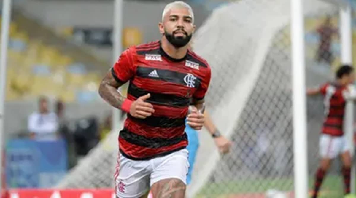 Gabigol ainda não renovou com o Flamengo e perdeu espaço em 2024 (Foto: Reprodução/ Marcelo Cortes/ CRF)