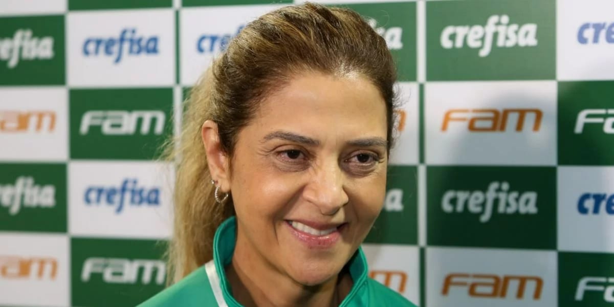 Leila Pereira define futuro do Palmeiras após a saída de Endrick (Foto: Fabio Menotti/Palmeiras)