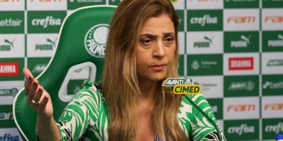 Leila Pereira é a presidente do Palmeiras (Foto: Cesar Greco / Palmeiras)