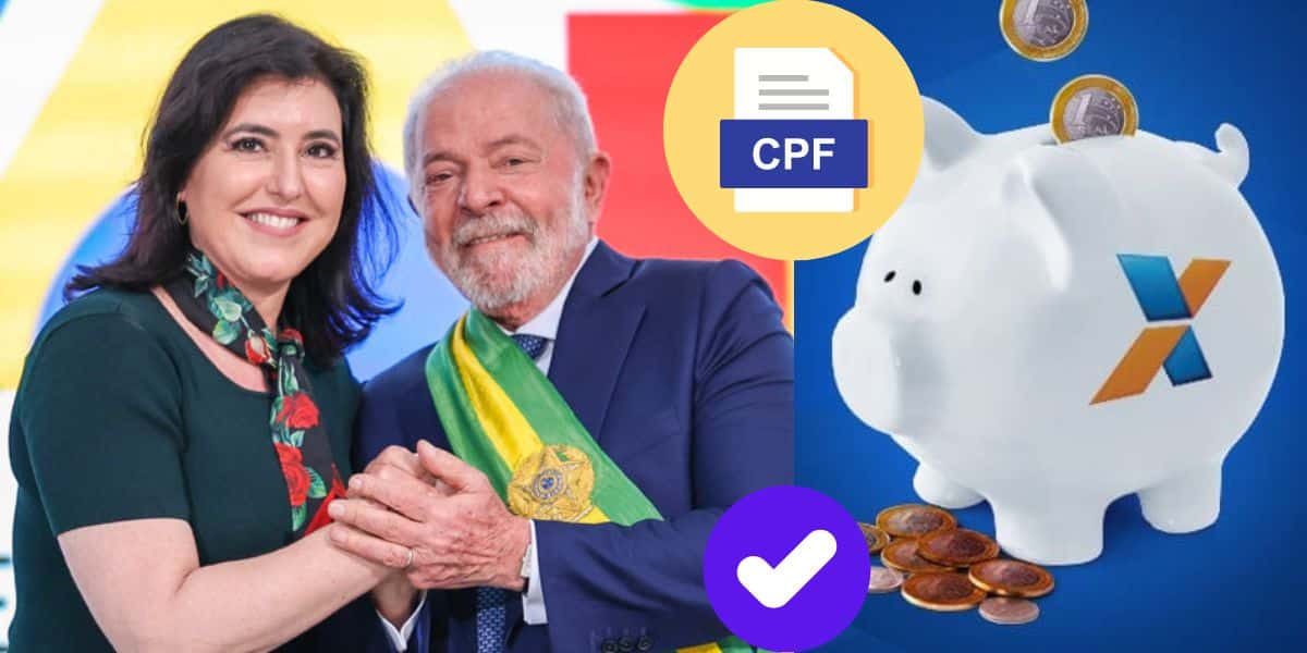 Simone Tebet, Lula e poupança da Caixa (Foto: Reprodução / Gov)