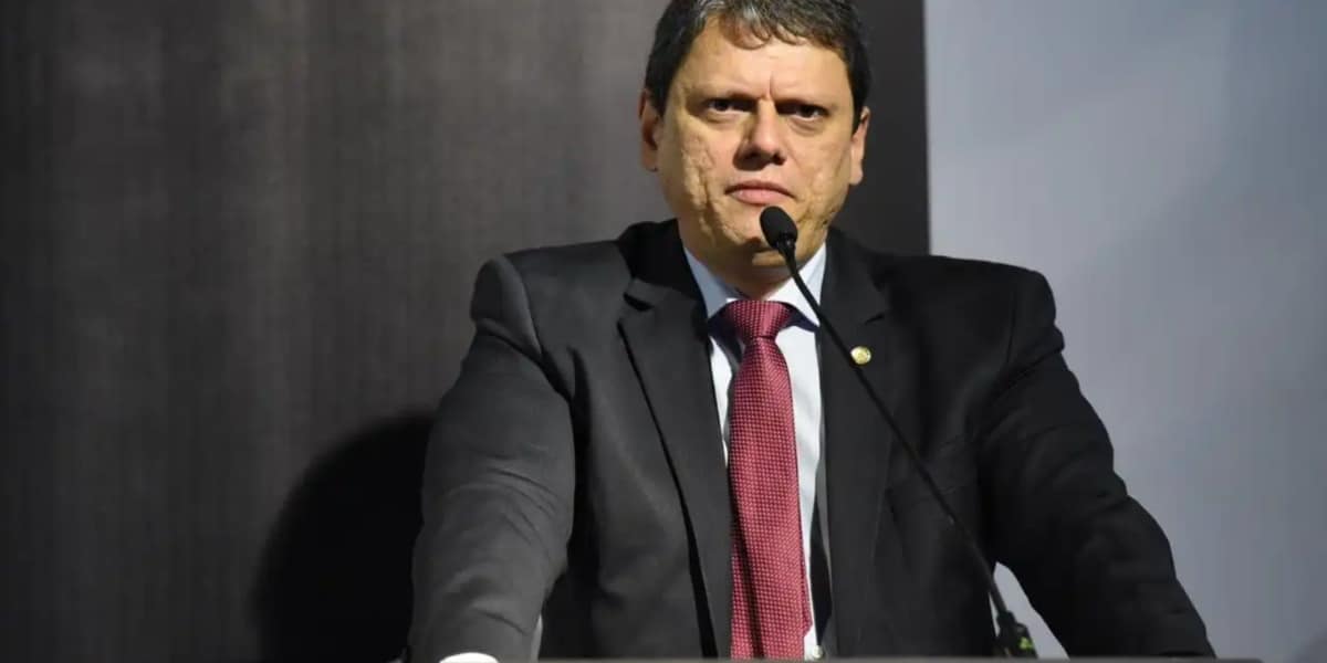 Tarcisio de Freitas, Governador de São Paulo (Imagem Reprodução Cleiby Trevisan)
