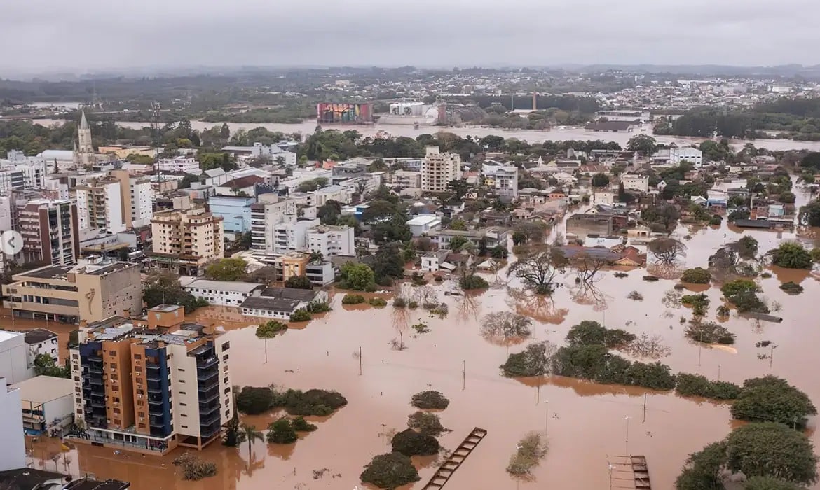 Enchentes no Rio Grande do Sul deixou milhares de vítimas (Foto: Marcelocaumors/Instagram)